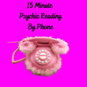 Linda Kaye Pink Chick Psychic is available for 15 minute psychic readings by phone through spirit tapping (aka automatic writing), her clairvoyant and clairsentient abilities. She specializes in soul mate relationship, twin flame relationships, lost loves, career, money readings as well.