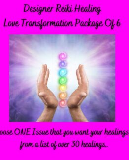 Reiki Healing Love Transformation Package of 6.