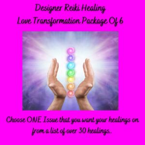 Reiki Healing Love Transformation Package of 6.