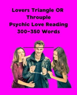 Picture of two women and a man. Are you in an unfortunate lovers triangle or a happy throuple? No Worries! Pink Chick Psychic will give you a psychic reading to help you sort out your love life.