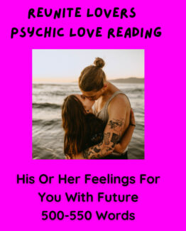 Spine Tingling In depth Psychic Love Readings - Your lost love's deepest most hidden Feelings For You - Direct And Indirect - Also included is a future love prediction to see if the two of you get back together.
