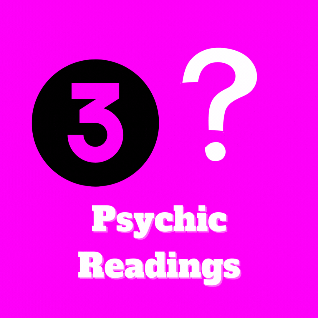 3 Question Psychic Reading - Your Lover's Feelings For You, Your Ex Lover's Feelings For you, Future Love Predictions, Soul Mates, Twin Flames Career, Finances, Your Pet's Feelings, Heavenly messages for loved ones who have passed on.
