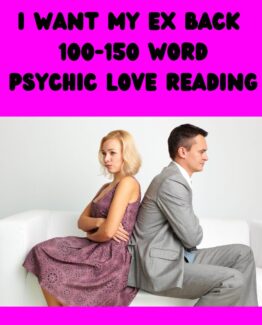 I Want My Ex Back Psychic Love Reading- Your ex's feelings for you and future love prediction