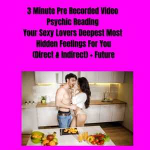 3 Minute Pre Recorded Video Psychic Reading Through Spirit Tapping (Automatic Writing)- Your Sexy Lover's sexy and romantic feelings for you + Future Sexy Love Prediction