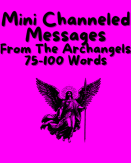 Psychic Reading By Email. Channelled Messages From The Archangels. You choose the subject, and I choose the Archangel to channel through.
