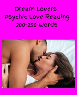 A couple kissing with hot pink background. This is.a Dream Lovers Psychic Reading For When You Meet Your Soul Mate In Your Dreams Before You Meet Him In The Physical World.