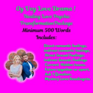 Oy Vey Love Drama Transformation Package - Includes email readings and buy one get one free Anteros and Eros reiki attunements