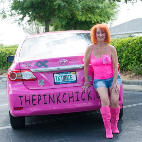 Pink Chick is a Nudist who lives at Caliente Clothing Optioal Resort